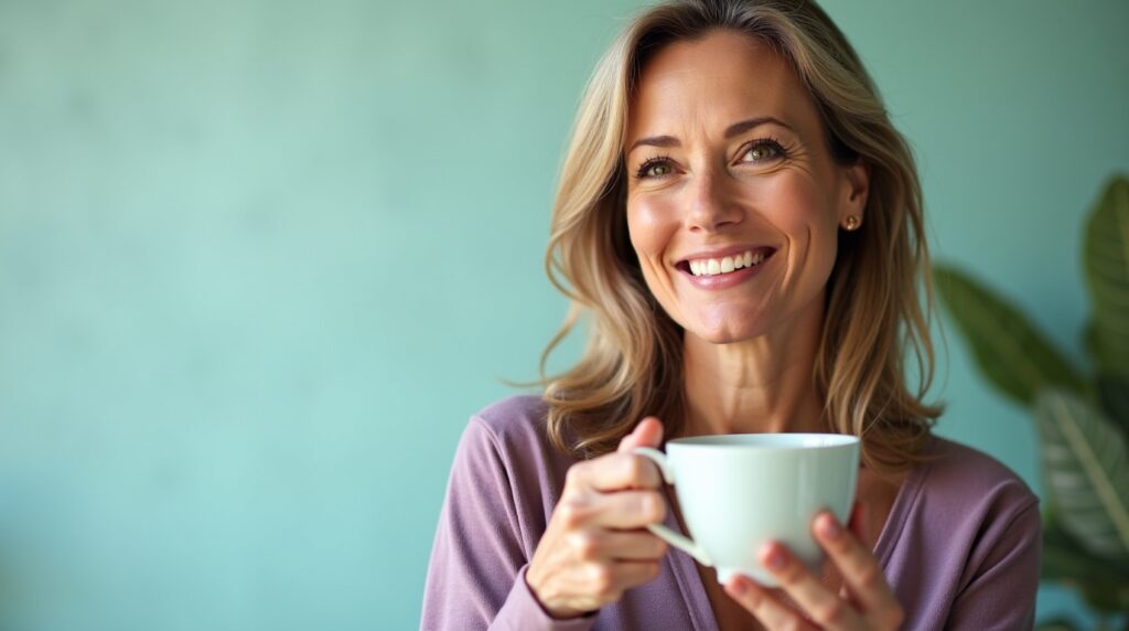 “Mulher 40+ cuidando do metabolismo e emagrecimento saudável”